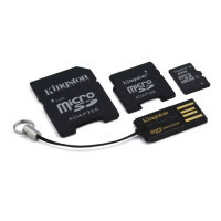 Kingston 8GB Multi-Kit, microSDHC, 2 adapters (MBLYG2/8GBER)